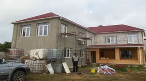 дом по системе мокрый фасад